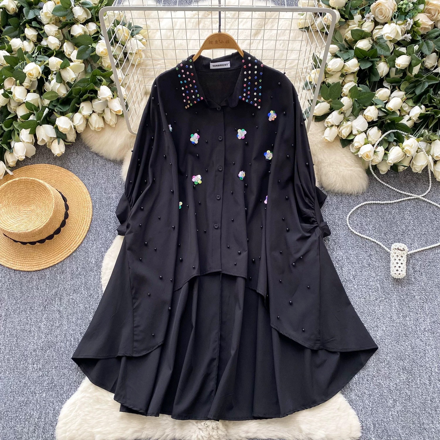 Cherie rose shirt dress SD110 images
